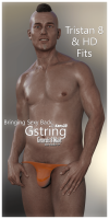 Fitting Morph - Tristan 8 & HD Fits - Bringing Sexy Back - Gstring for Genesis 8 Male