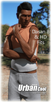 Fitting Morph - Dasan 8 & HD Fits - Urban Cool for Genesis 8 Male