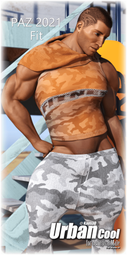 Fitting Morph - PAZ 2021 - Urban Cool for Genesis 8 Male