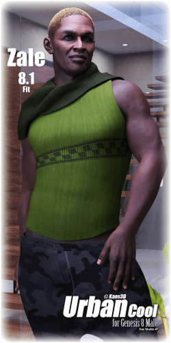 Fitting Morph - Zale 8.1 - Urban Cool for Genesis 8 Male