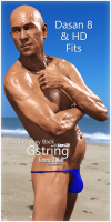 Fitting Morph - Dasan 8 & HD Fits - Bringing Sexy Back - Gstring for Genesis 8 Male