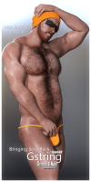 Fitting Morph - Hot Daddy - Leoni Fit - Bringing Sexy Back - Gstring for Genesis 8 Male