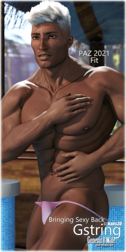 Fitting Morph - PAZ 2021 - Bringing Sexy Back - G-string for Genesis 8 Male
