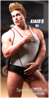 Fitting Morph - Kjaer 8, Niko 8 & Scar 8 - Sporty Jump Suit for Genesis 8 Male