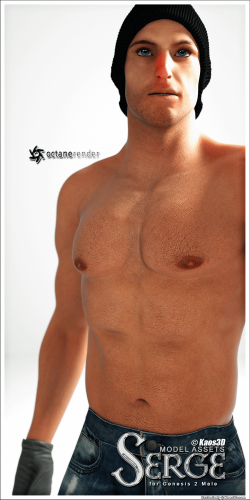 Model Assets - Serge for Genesis 2 Male 