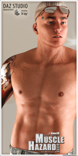 Model Assets - Muscle Hazard Body for Michael 4