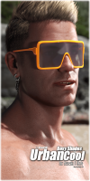 Urban Cool - Boxy Shades for Genesis 8 Male