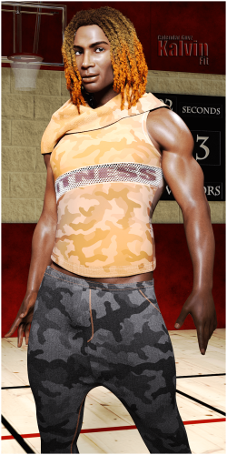 Fitting Morph - Calendar Guyz - Kalvin HD - Urban Cool for Genesis 8 Male