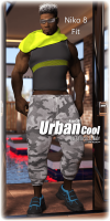 Fitting Morph - Niko 8 Fits - Urban Cool for Genesis 8 Male