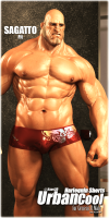 Fitting Morph - Sagatto - Urban Cool - Harlequin Shorts (3 IN 1) for Genesis 8 Male