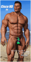 Fitting Morph - Cisco HD - Bringing Sexy Back - C-string for Genesis 8 Male
