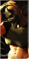 Daemon Mask for Genesis 8 Male